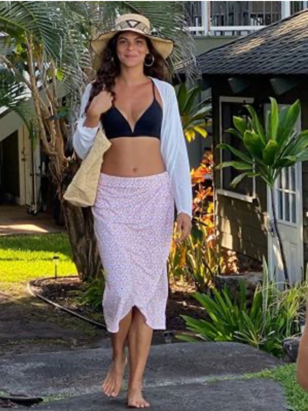 Ripskirt Hawaii Marcello Spice Length 3 Midi Skirt. Size Large.